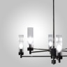 Подвесная люстра INDIGO INDIGO SP8 PEARL BLACK