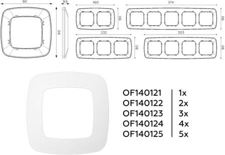 Рамка OMEGA OF140122