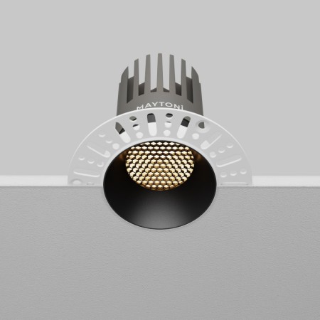 Встраиваемый светильник Maytoni Technical DL121-15W-3K-TRS-B