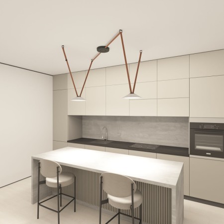 Светильник на шине Denkirs DK5565-WH+BK