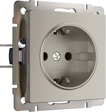 Розетка Встраиваемые механизмы дымчатый W1271104