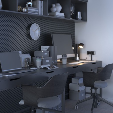 Розетка Накладные механизмы Gallant черный/хром W5073135