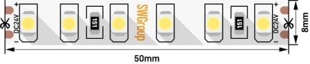 Светодиодная лента SWG3120 SWG3120-24-9.6-W-66-M