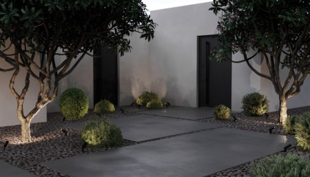 Грунтовый светильник Bern O050FL-L2GF3K