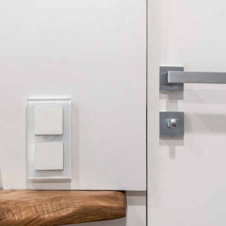 Переключатель Встраиваемые механизмы белые W1113001