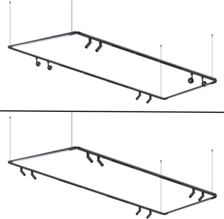Подвес с соединителем гибким угловым Glat 359390
