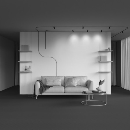 Светильник на шине Maytoni Technical TR187-1-5W3K-M-B