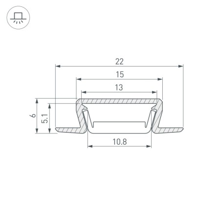 Профиль Arlight 038688