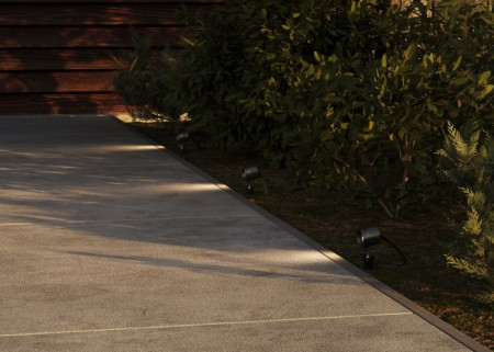 Грунтовый светильник Clyde O493FL-L3GF3K