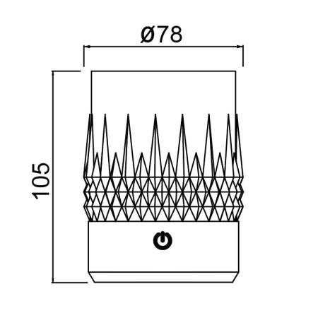 Декоративный светильник Mantra 9083