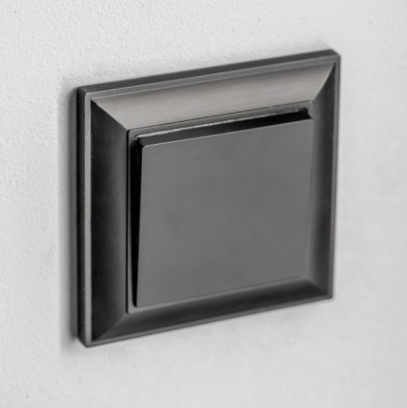 Переключатель Встраиваемые механизмы черные матовый W1113008