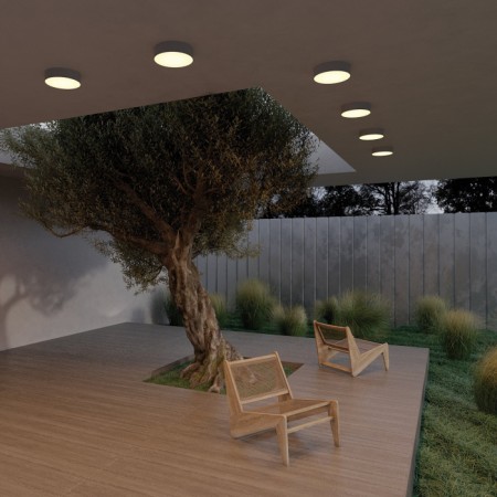 Потолочный светильник уличный Zon IP O431CL-L30B3K