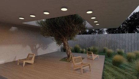 Потолочный светильник уличный Zon IP O431CL-L30B3K