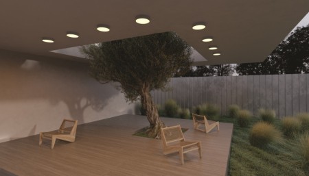 Потолочный светильник уличный Zon IP O431CL-L30B3K