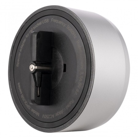 Трековая система розеток Arte Milano 399731TS/USB-Type-C Silver