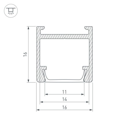 Профиль Arlight 023858