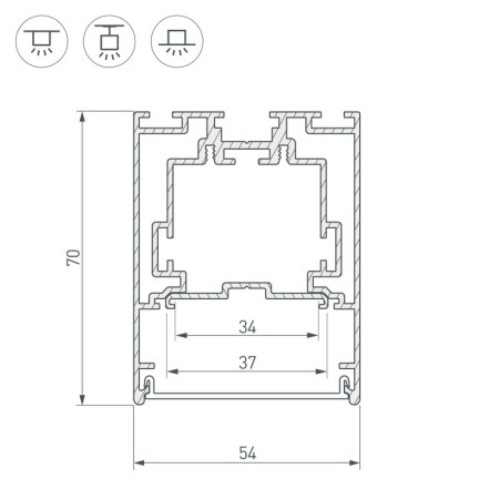 Профиль Arlight 029440