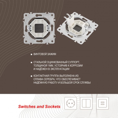 Клавиша/Накладка Arte Milano 202.50-1.shampan