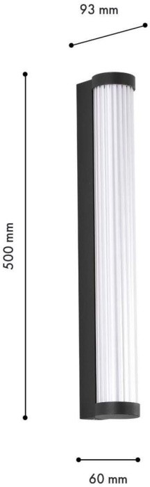 Настенный светильник уличный Kolonne 4639-1W