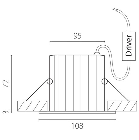 Влагозащищенный светильник Lightstar 385146