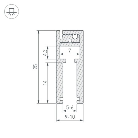 Профиль Arlight 019193