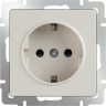 Розетка Встраиваемые механизмы слоновая кость W1171103