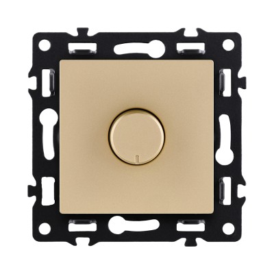 Светорегулятор универсальный 500W, золотой Kollinger Asthetik AS-022GD