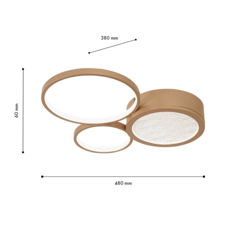 Накладной светильник F-Promo 4681-3C