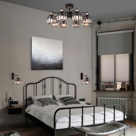 Бра Eurosvet 70075/1 черный