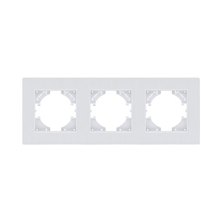 Рамка 3-постовая, белый Kollinger Eleganz Plex EP3WH