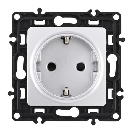 Розетка Arte Milano 217.40-1.silver