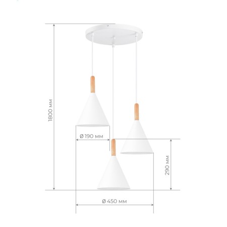 Каскадная люстра Evoluce SLE1255-513-03