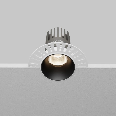 Встраиваемый светильник Maytoni Technical DL124-10W-4K-TRS-B