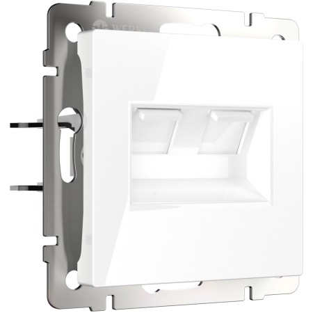 Розетка Встраиваемые механизмы белые W1181101