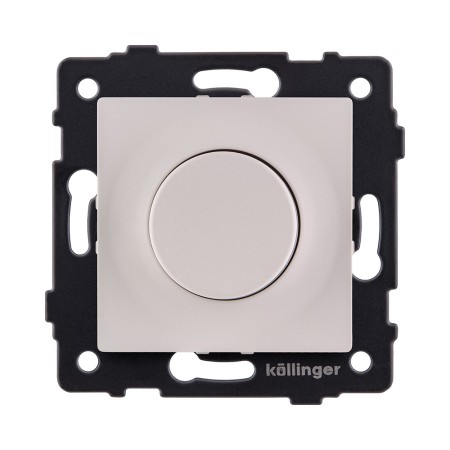 Светорегулятор для светодиодных ламп, проходной, 500W, кашемир матовый Kollinger REA-048CM для Aspekt, Eleganz, Reflex