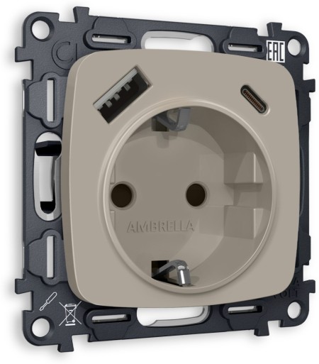 Розетка QUANT MO370010