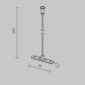 Подвесной комплект Accessories for tracks Exility TRAM034SW-2S