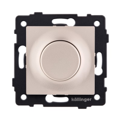 Светорегулятор для светодиодных ламп, проходной, 500W, золотой Kollinger REA-048GD для Aspekt, Eleganz, Reflex