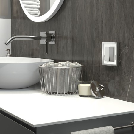 Рамка Baguette белый/серебро W0012850