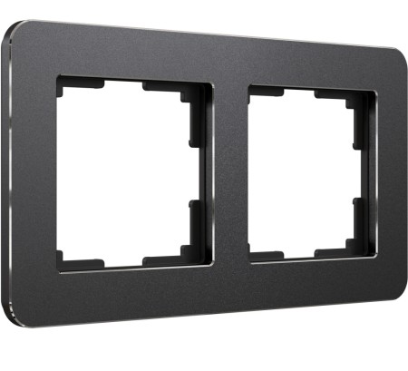 Рамка Platinum черный алюминий W0022608