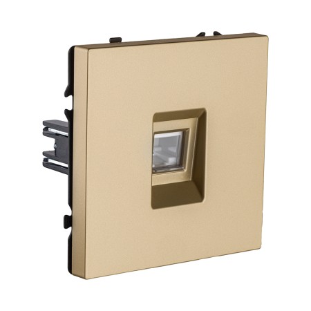 Розетка телефонная RJ11, золотой Kollinger Eclipse EC-019GD