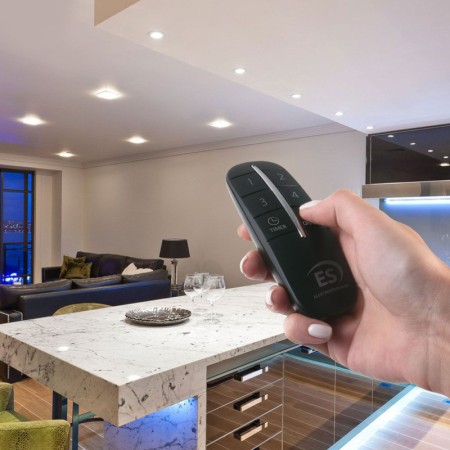 Пульт управления для электроустановки Elektrostandard Пульт управления Y8 Черный (4 канала)