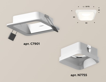 Точечный светильник XC XC7901013