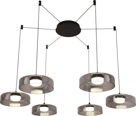 Подвесной светильник Platta 4490-6P