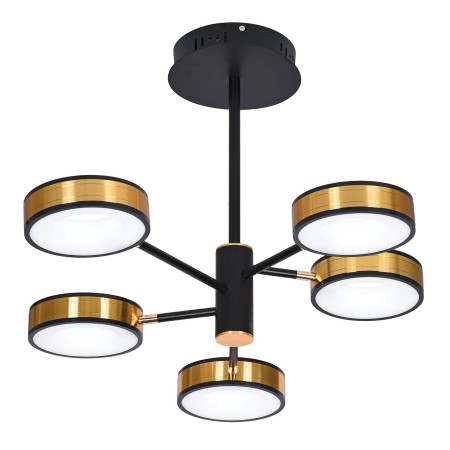 Люстра светодиодная потолочная, 70Вт, пульт ДУ, 3200К+6500К PLC-7049-700