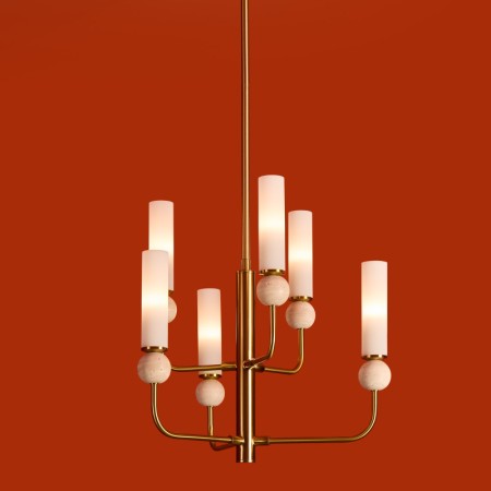 Люстра на штанге Freya FR5482CL-06BS1