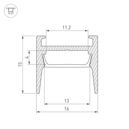 Профиль Arlight 029847
