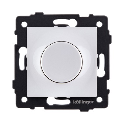 Светорегулятор для светодиодных ламп, проходной, 500W, белый Kollinger REA-048WH для Aspekt, Eleganz, Reflex