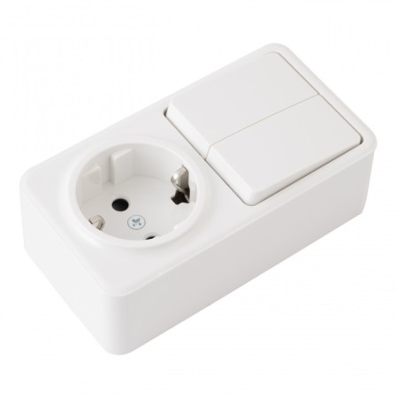 Розетка Arte Milano 310.53-1.white