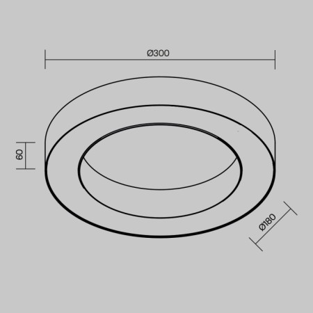 Накладной светильник Maytoni Technical C093CL-24W4K-W